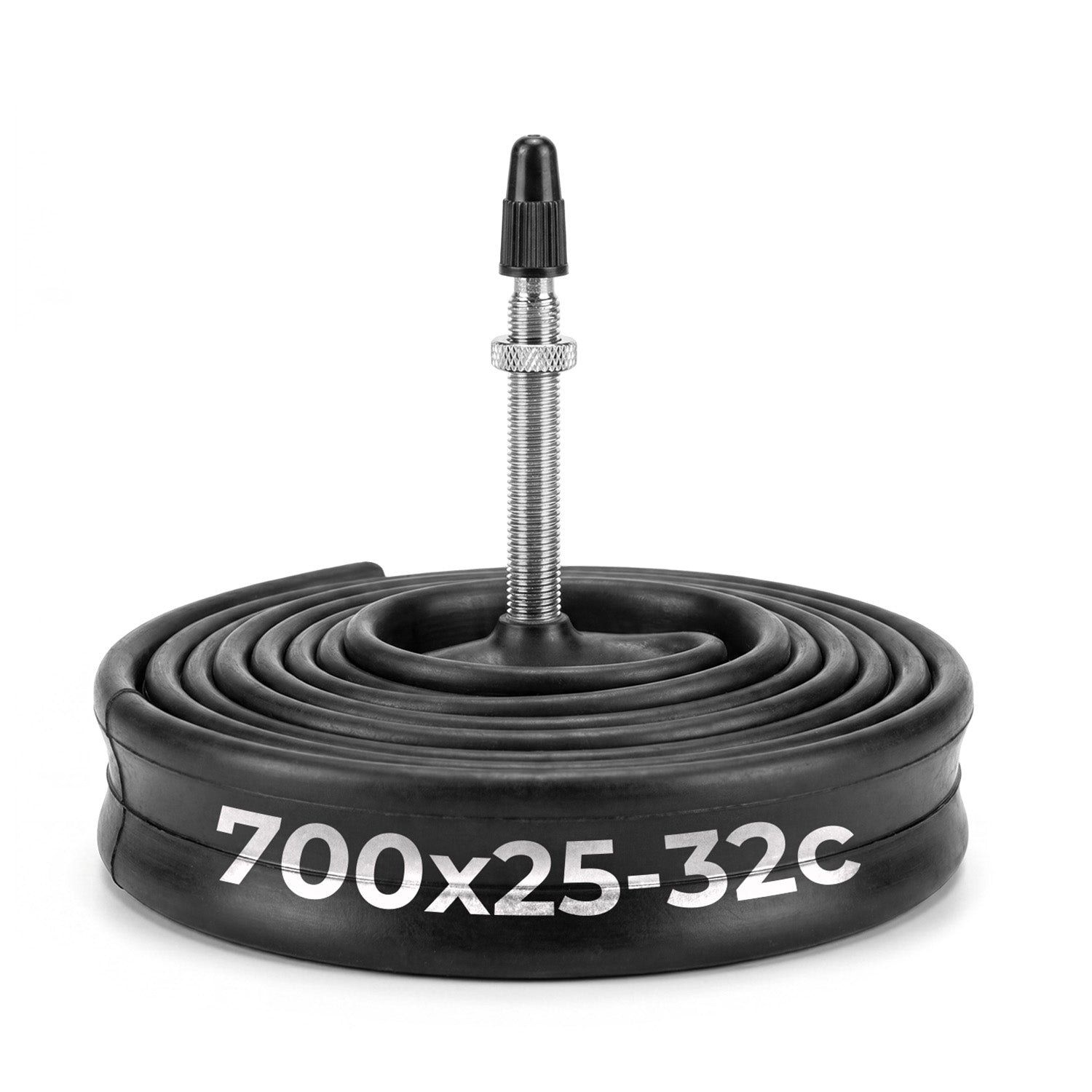 700x25-32C Road Bike Inner Tubes with 48mm Presta Valve (2-Pack)