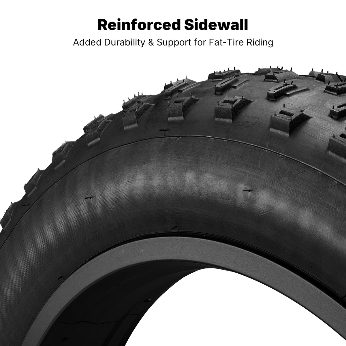 20" / 26" × 4.0 Fat Tire for E-Bikes &amp; All-Terrain Riding